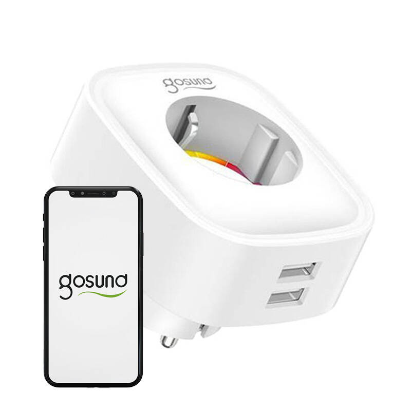 Priză inteligentă Gosund SP112 WiFi  2xUSB, 16A, Tuya