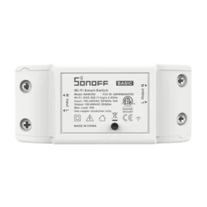 Sonoff Basic R2 - Releu smart WiFi cu 1 canal, 2200W, 10A