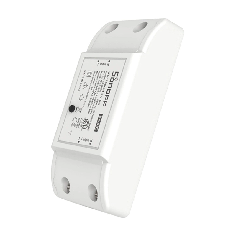 Sonoff Basic R2 - Releu smart WiFi cu 1 canal, 2200W, 10A