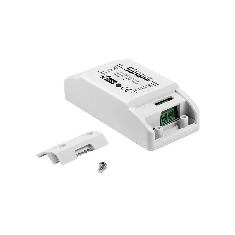 Sonoff Basic R2 - Releu smart WiFi cu 1 canal, 2200W, 10A
