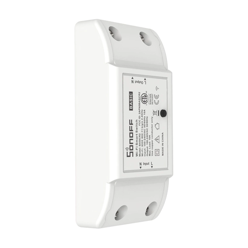 Sonoff Basic R2 - Releu smart WiFi cu 1 canal, 2200W, 10A