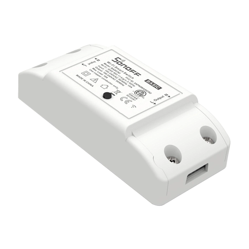 Sonoff Basic R2 - Releu smart WiFi cu 1 canal, 2200W, 10A