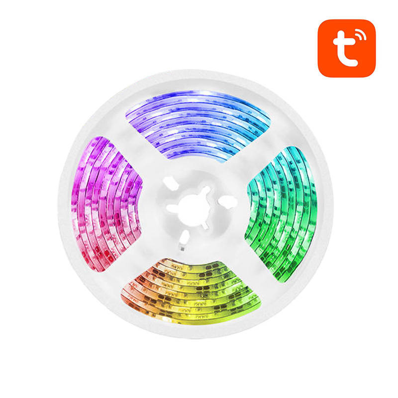 Bandă luminoasă WiFi RGB LED inteligentă Gosund SL1 (2,8 m), Tuya