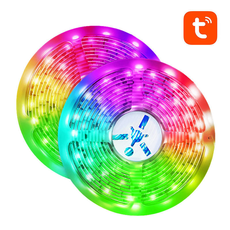 NiteBird SL3 – Bandă LED inteligentă WiFi 10m (2x5m), Tuya
