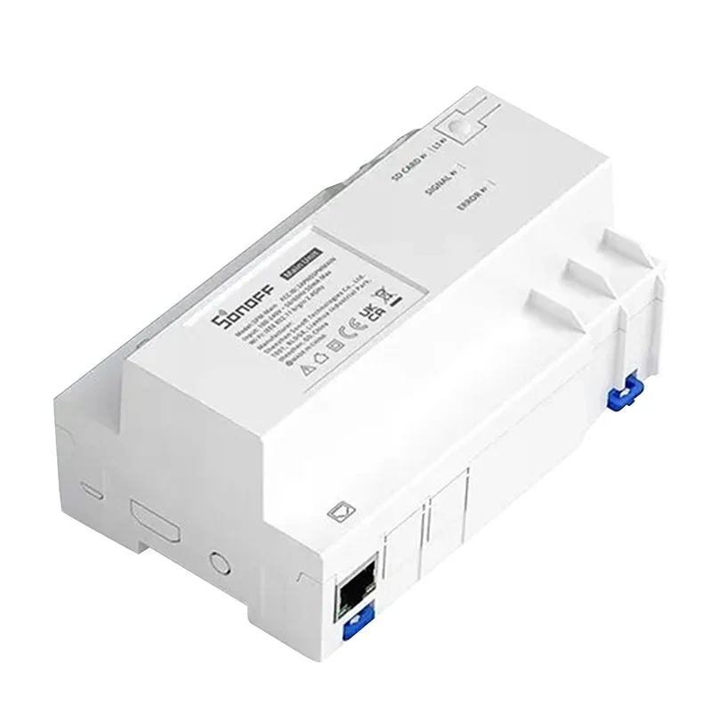 Sonoff SPM-Main – Unitate centrală smart monitorizare energie, WiFi/Ethernet, RS-485 pt. 32 module, protecție suprasarcină