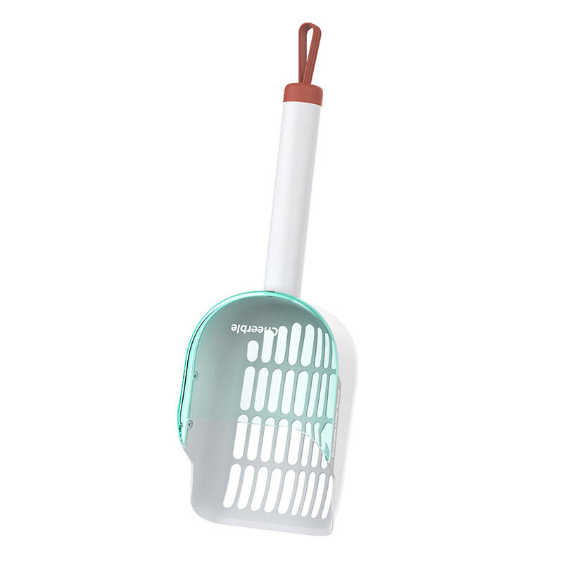 Paletă rotativă Cheerble – design ergonomic, ABS + PC, mâner silicon antialunecare, pentru curățarea litierei