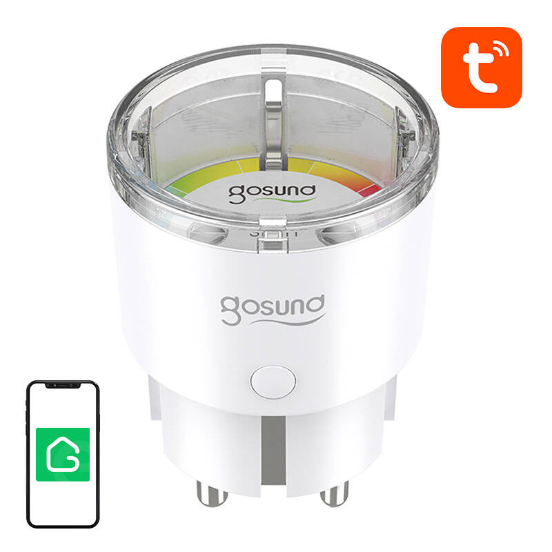 Priză inteligentă Gosund SP111 3680W 16A WiFi, Tuya