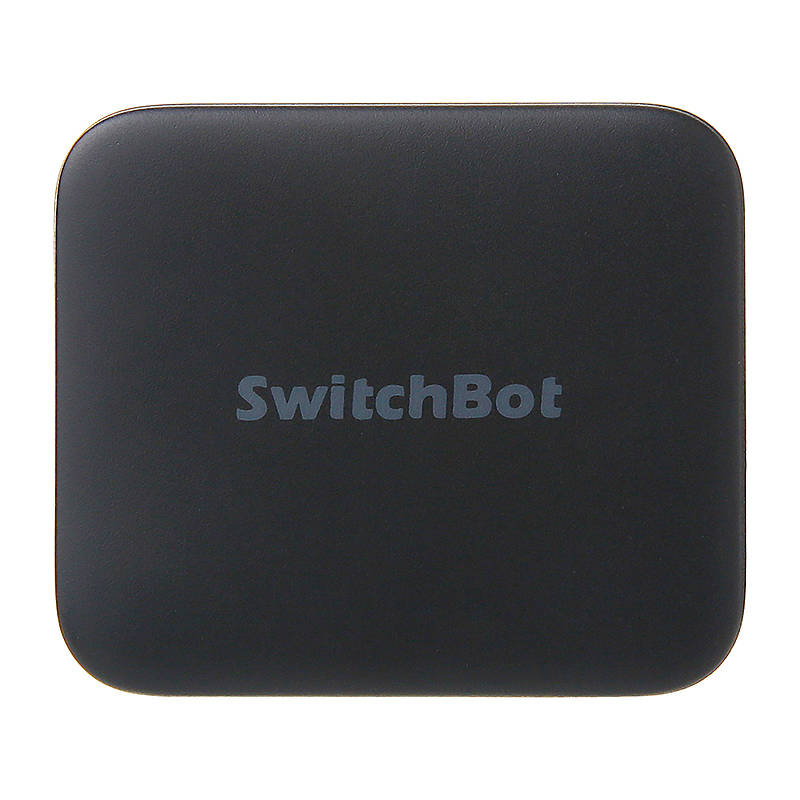 SwitchBot S1 – declanșator buton mecanic Smart Home, control Bluetooth, montare rapidă, culoare neagră