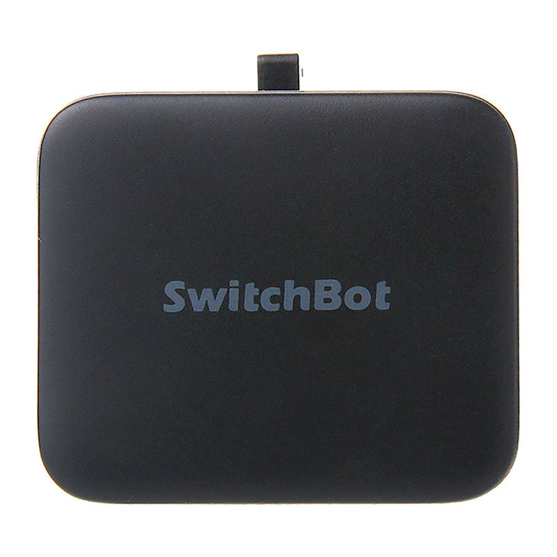 SwitchBot S1 – declanșator buton mecanic Smart Home, control Bluetooth, montare rapidă, culoare neagră