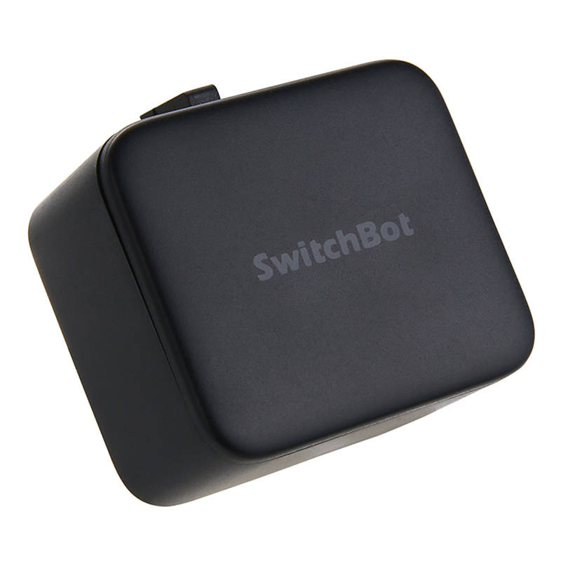 SwitchBot S1 – declanșator buton mecanic Smart Home, control Bluetooth, montare rapidă, culoare neagră