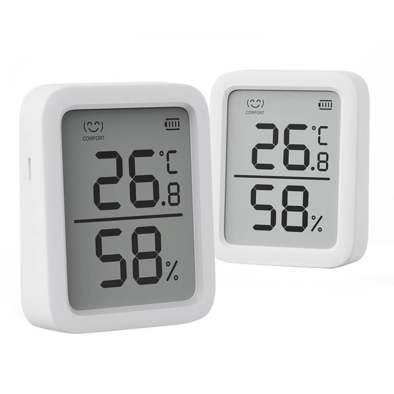 SwitchBot Meter Plus – Termometru și higrometru smart, ecran 3″, BLE 4.2, baterii AAA, autonomie 1 an