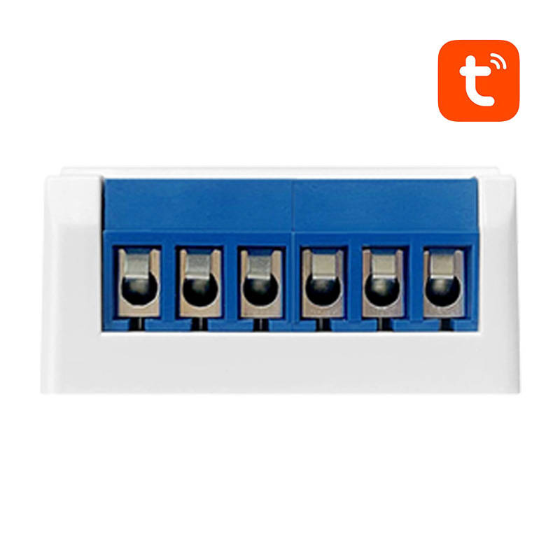 Releu smart ZigBee Avatto LZWSM16-W3, 3 canale, fără neutru, 3x100W, Tuya