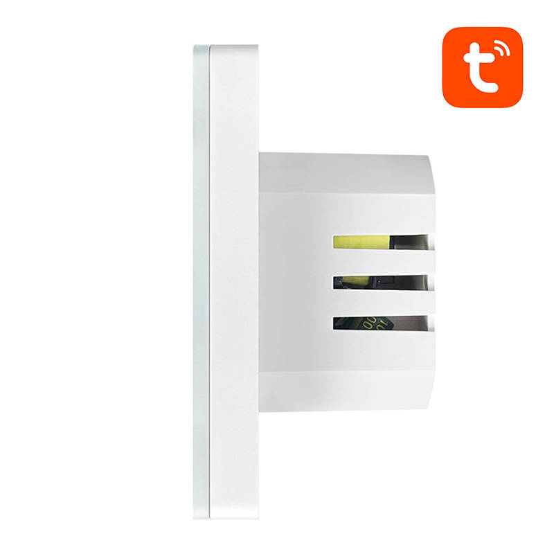 Termostat smart Wi-Fi Avatto WT200-BH-3A-W pentru centrală termică, 3A, LCD, Tuya