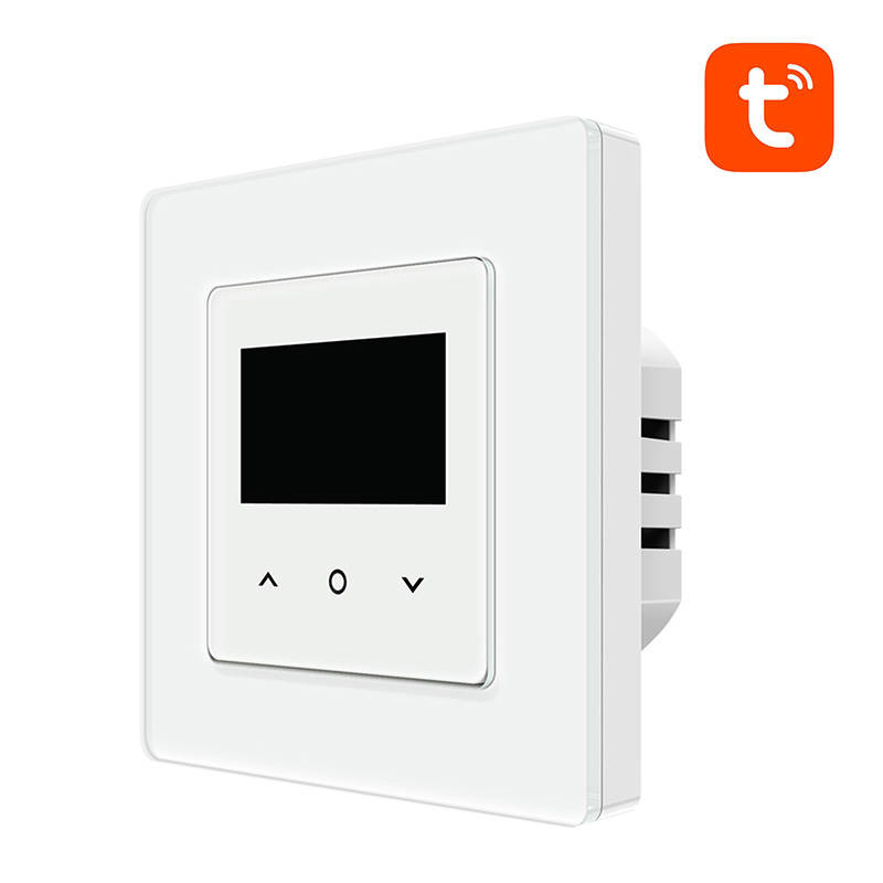 Termostat smart Wi-Fi Avatto WT200-BH-3A-W pentru centrală termică, 3A, LCD, Tuya