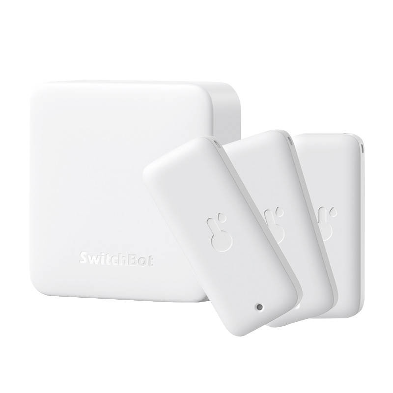 SwitchBot Hub Mini + senzor exterior temperatură si umiditate – IP65, Bluetooth 4.2, integrare cu Alexa, Google, Siri