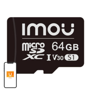 IMOU ST2-64-S1 – Card de memorie microSD 64GB UHS-I SDXC, citire 95MB/s, scriere 38MB/s