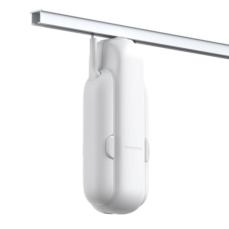 SwitchBot U Rail 3 – motor smart pentru șină tip U, până la 16 kg, Bluetooth, control vocal, funcționare silențioasă