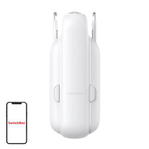 SwitchBot U Rail 3 – motor smart pentru șină tip U, până la 16 kg, Bluetooth, control vocal, funcționare silențioasă