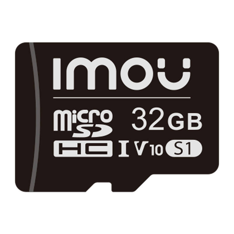 IMOU ST2-32-S1 – Card de memorie microSD 32GB UHS-I SDHC, citire 90MB/s, scriere 20MB/s