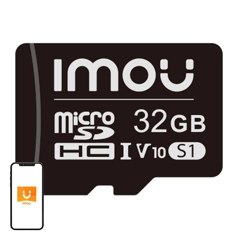 IMOU ST2-32-S1 – Card de memorie microSD 32GB UHS-I SDHC, citire 90MB/s, scriere 20MB/s