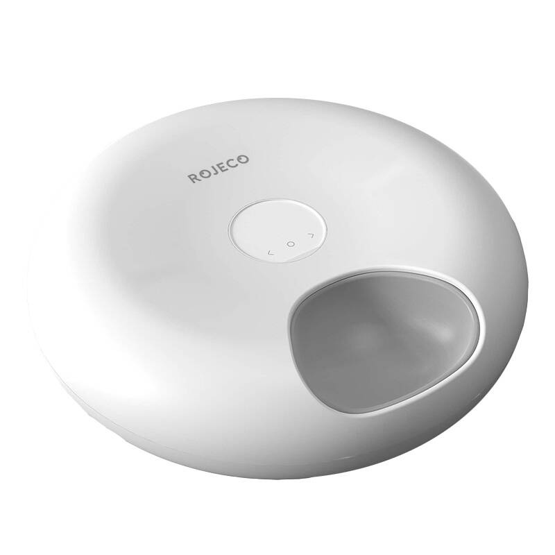 Rojeco RWSQ-07 – Dispenser hrană automat pentru animale cu 6 compartimente, baterie 3600mAh, materiale sigure