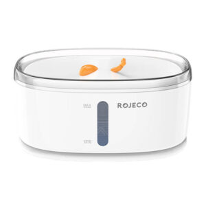 Rojeco RYSJ-13 – Fântână de apă wireless pentru animale de companie, capacitate 2,5L, design compact și silențios