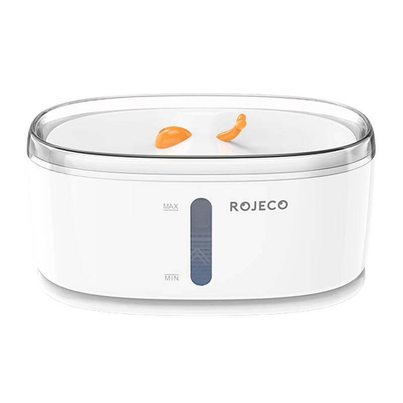 Rojeco RYSJ-13 – Fântână de apă wireless pentru animale de companie, capacitate 2,5L, design compact și silențios