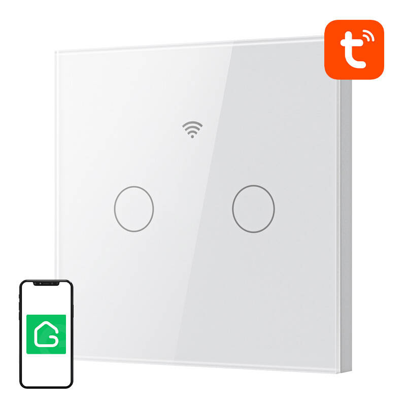 Smart Touch WiFi Light Switch Gosund SLS2 Dual.