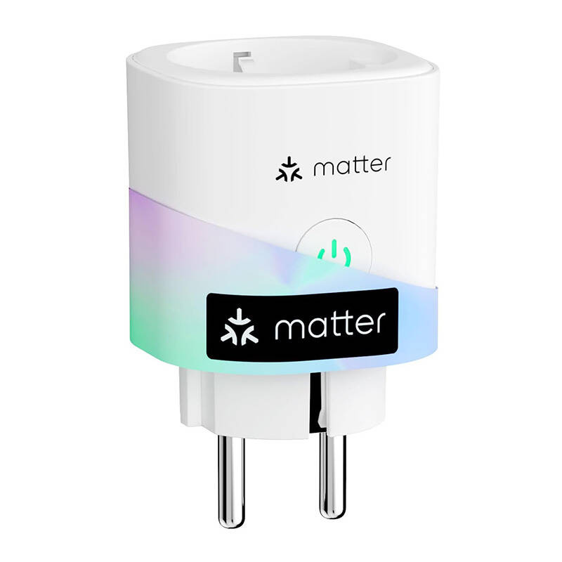 Priză inteligentă MEROSS MSS315MA-EU, monitorizare energie (Matter)