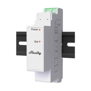 Shelly Pro 3EM Add-on – Modul suplimentar pentru contor inteligent trifazat, șină DIN, 2A