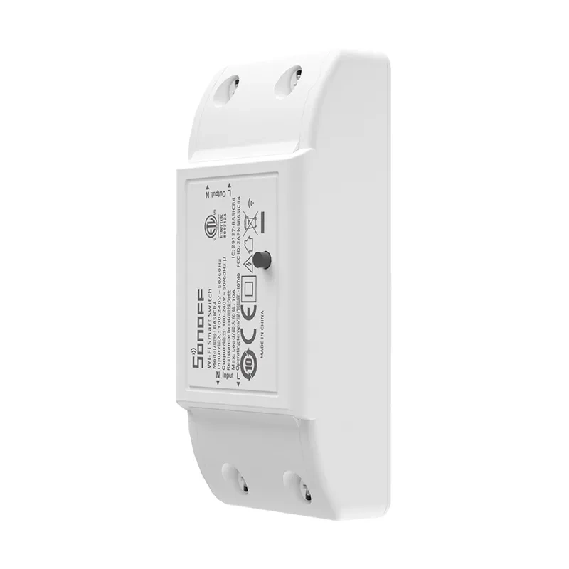 Sonoff BASICR4 – Releu smart Wi-Fi ESP32,, 10A 2400W, Magic Switch Mode, protecție supraîncălzire