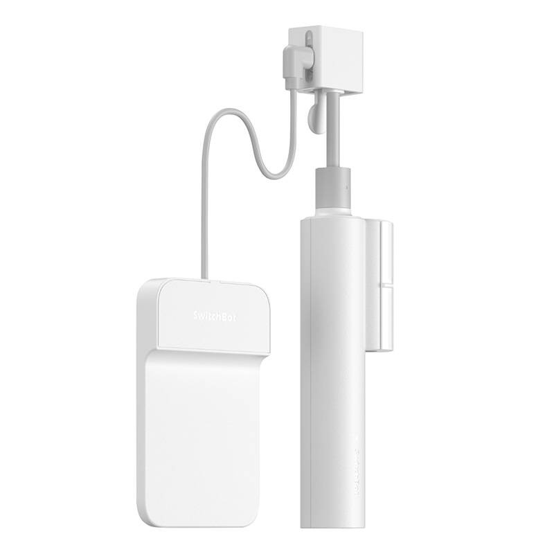 SwitchBot Curtain 3 – motor smart pentru perdele, Bluetooth 5.0, USB‑C, baterie 2000 mAh, alb
