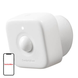 SwitchBot Senzor Mișcare – detecție 9 m, 110°, autonomie 3 ani, baterii AAA