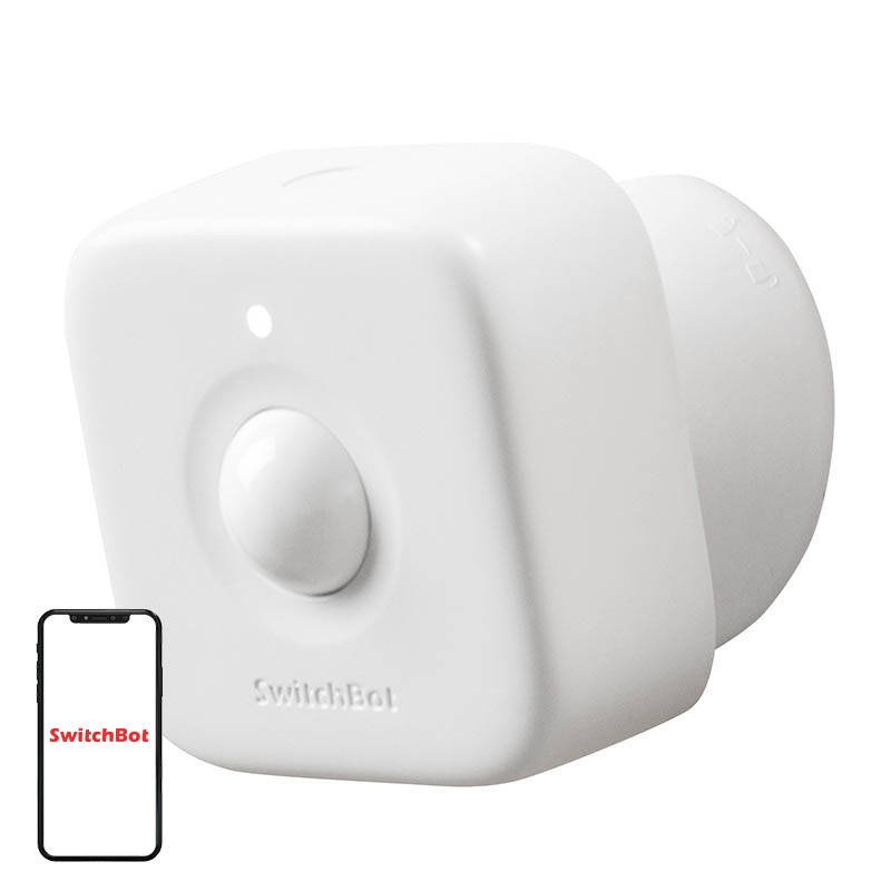 SwitchBot Senzor Mișcare – detecție 9 m, 110°, autonomie 3 ani, baterii AAA