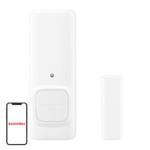 SwitchBot W1201500 – senzor smart pentru uși și ferestre, cu detecție deschidere, lumină și mișcare, autonomie 3 ani