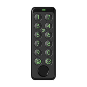 SwitchBot – Tastatură cu buton tactil, control acces smart, PIN, compat. încuietori smart și ecosistem SwitchBot