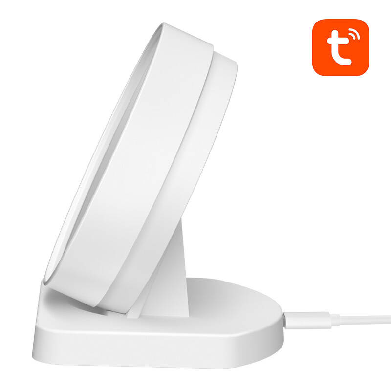 Senzor smart Wi-Fi Avatto WHS20 pentru temperatură și umiditate, Alb, Tuya