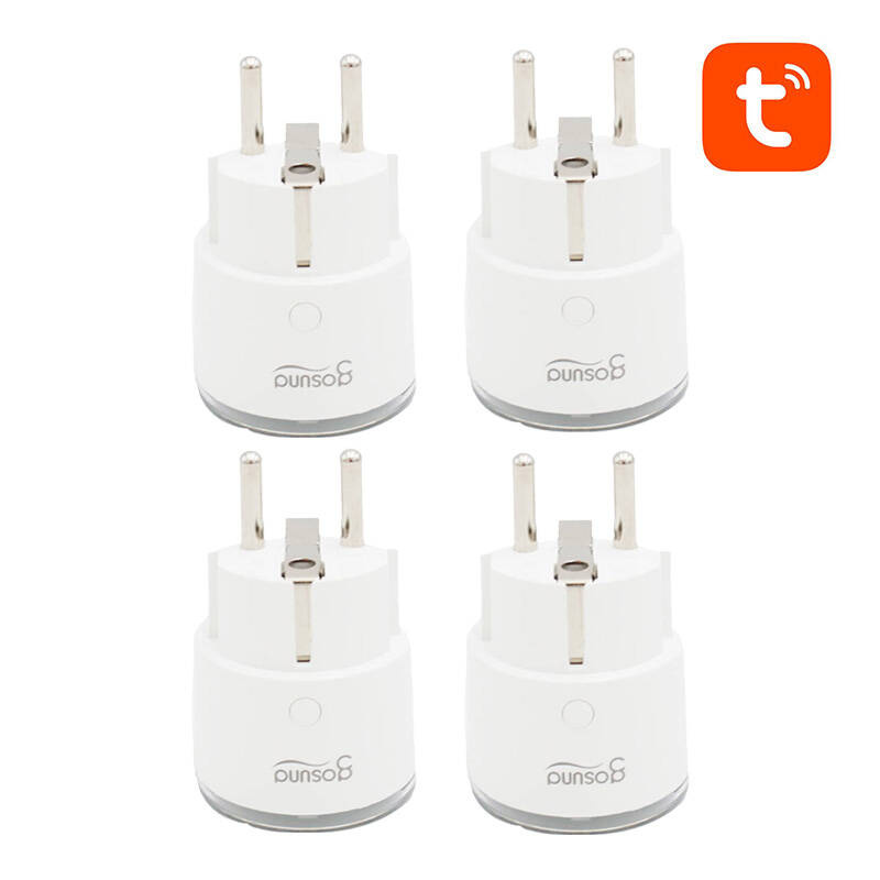 Priză inteligentă WiFi Gosund SP111 3680W 16A, Tuya 4-pack