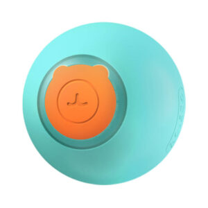 Rojeco RWJ-12 – Minge interactivă pentru pisici, sărituri 1–5 cm, viteză 16.000 RPM, baterie 180 mAh, culoare verde