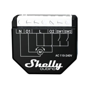 Shelly Qubino Wave Shutter – Releu inteligent Z-Wave pentru control jaluzele, rulouri, 10A