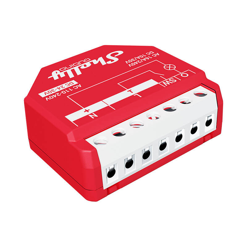 Shelly Qubino Wave 1PM – Releu inteligent Z-Wave, 1 canal, 16A, cu monitorizare consum