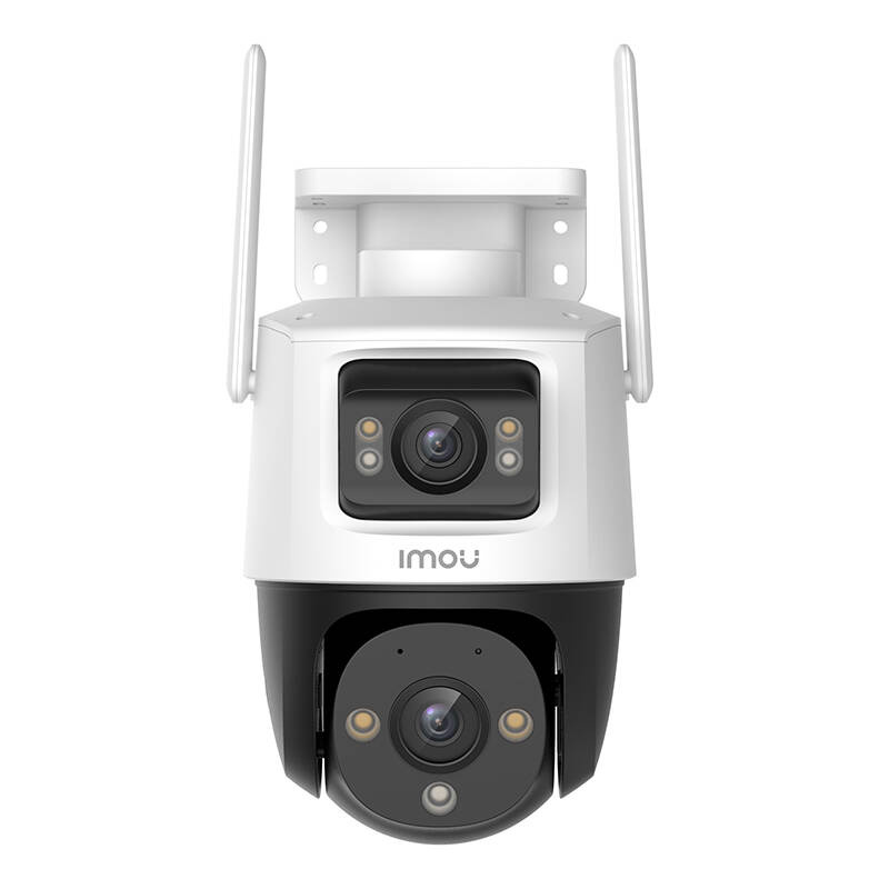 IMOU Cruiser Dual – Cameră supraveghere WiFi exterior 360° 8MP, obiectiv dual, viziune nocturnă color, audio, IP66