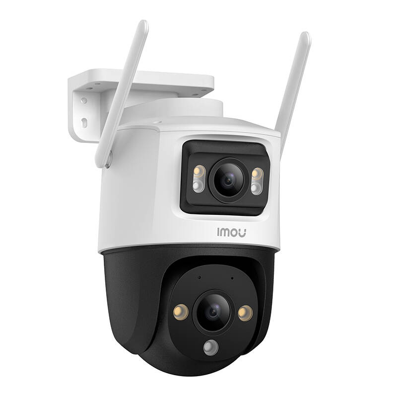 IMOU Cruiser Dual – Cameră supraveghere WiFi exterior 360° 8MP, obiectiv dual, viziune nocturnă color, audio, IP66