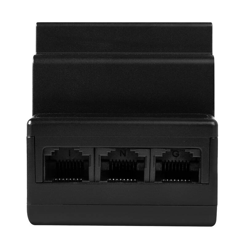 Shelly LAN Switch – Switch Ethernet Gigabit cu 5 porturi RJ45, montaj pe șină DIN