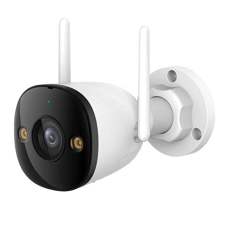 IMOU Bullet 3 – Cameră supraveghere IP WiFi/LAN exterior 3MP, viziune nocturnă 30m, audio, sirenă 110dB, reflector, IP67