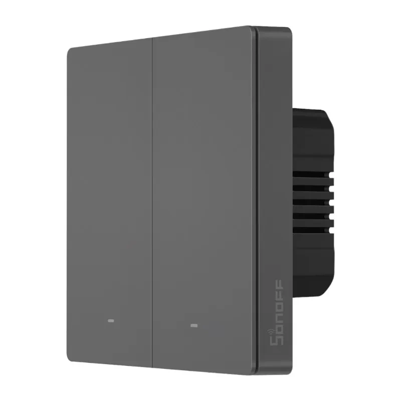 Sonoff M5 1C – Întrerupător Inteligent Tactil Wi‑Fi cu 2 Canale, Scenarii Smart