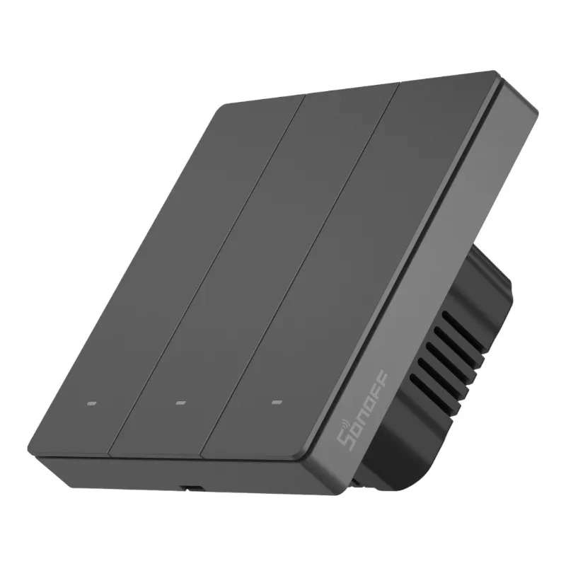 Sonoff M5 1C – Întrerupător Inteligent Tactil Wi‑Fi cu 3 Canale, Scenarii Smart