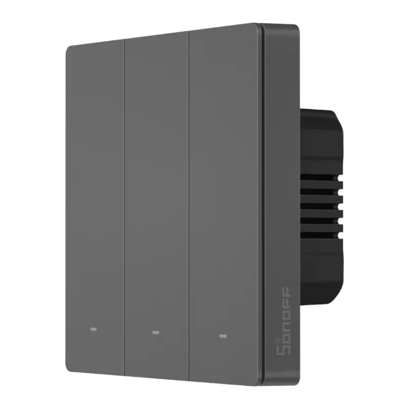 Sonoff M5 1C – Întrerupător Inteligent Tactil Wi‑Fi cu 3 Canale, Scenarii Smart