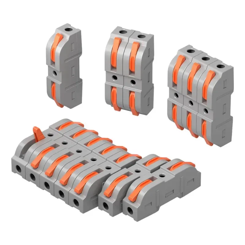 Sonoff D1‑1 – Set de 34 conectori rapizi reutilizabili pentru cabluri electrice, 250 V 32A