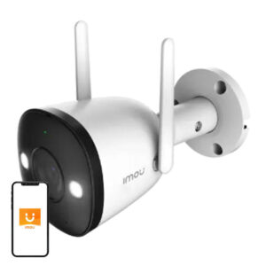 IMOU Bullet 2E 5MP – Cameră supraveghere WiFi exterior, rezoluție 5MP, viziune nocturnă 30m, audio, reflector integrat, IP67